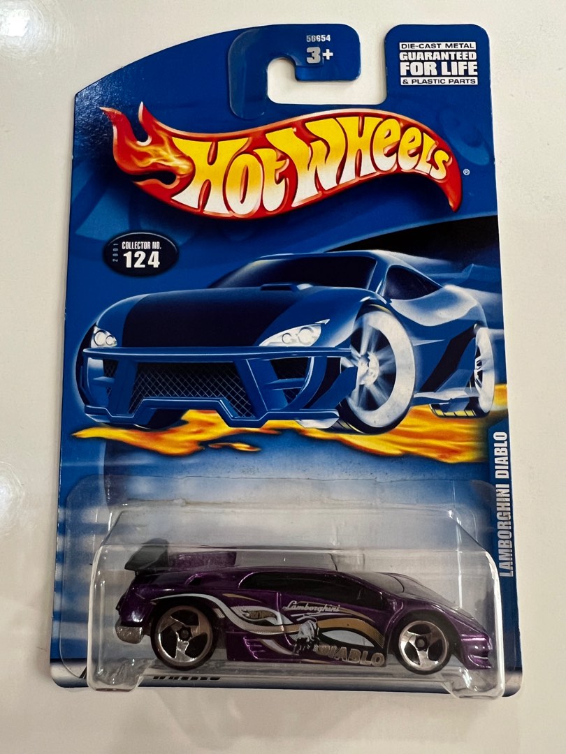 Hotwheels Lamborghini Diablo (Purple), Hobbies & Toys, Toys & Games on  Carousell