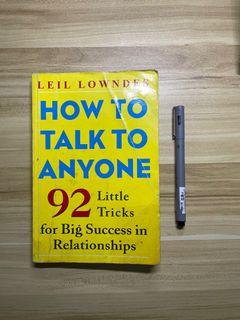 How to Talk to Anyone