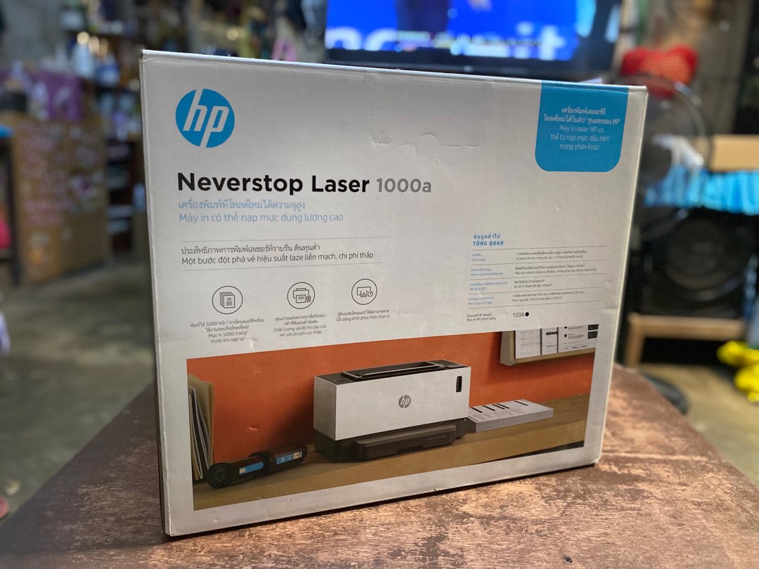 HP Neverstop Laser 1000a, Computers & Tech, Printers, Scanners ...