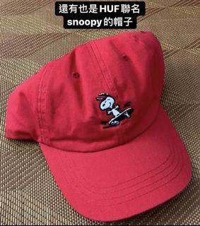 全新HUF聯名Snoopy 老帽 棒球帽 鴨舌帽