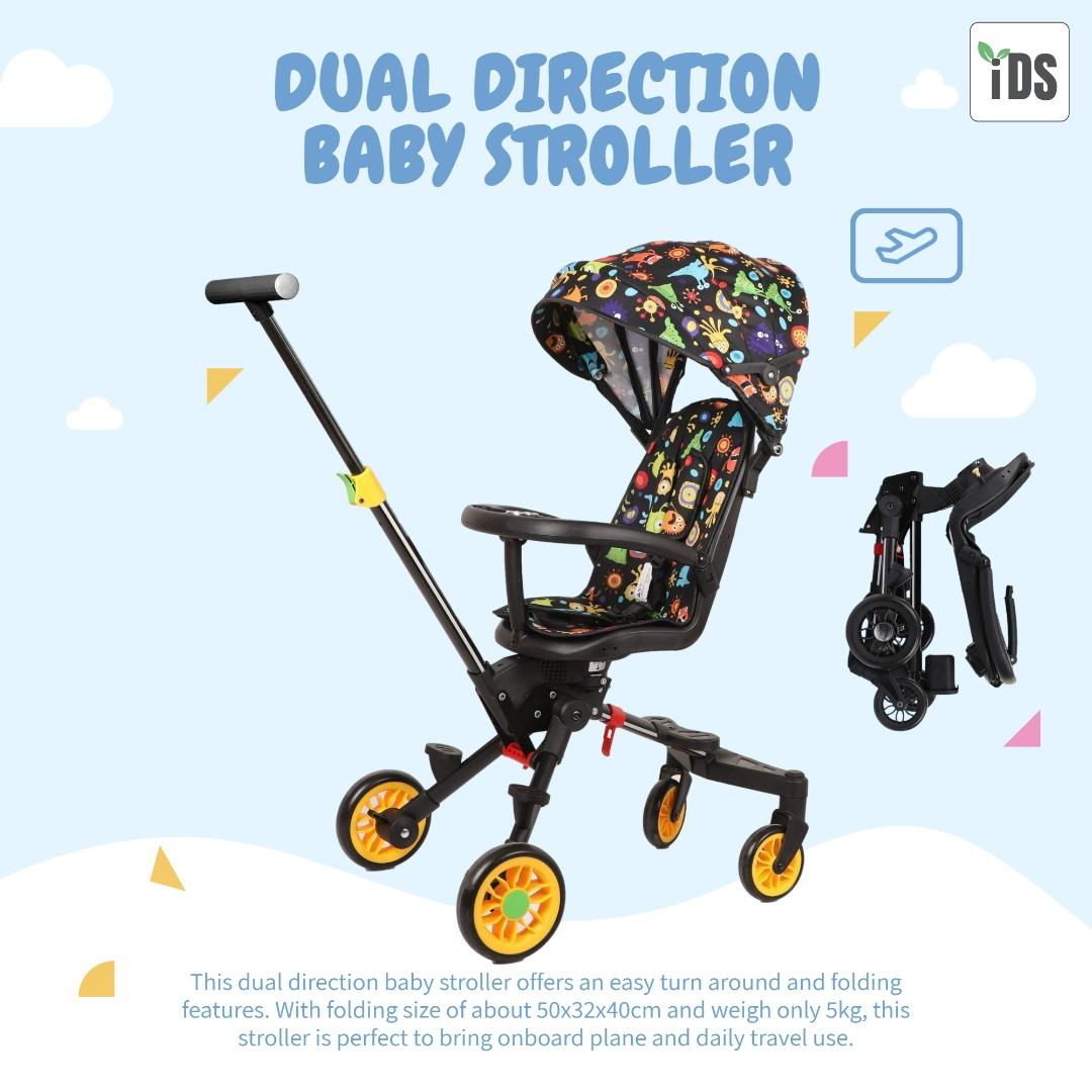 iDS 5kg Dual Direction Travel Stroller Baby Toddler Stroller