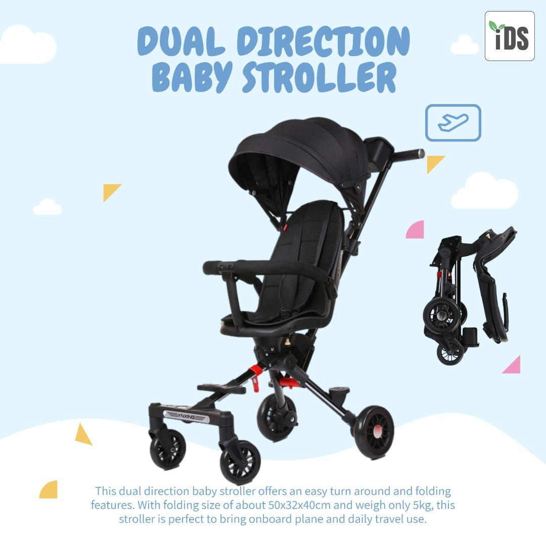 iDS 5kg Dual Direction Travel Stroller Baby Toddler Stroller
