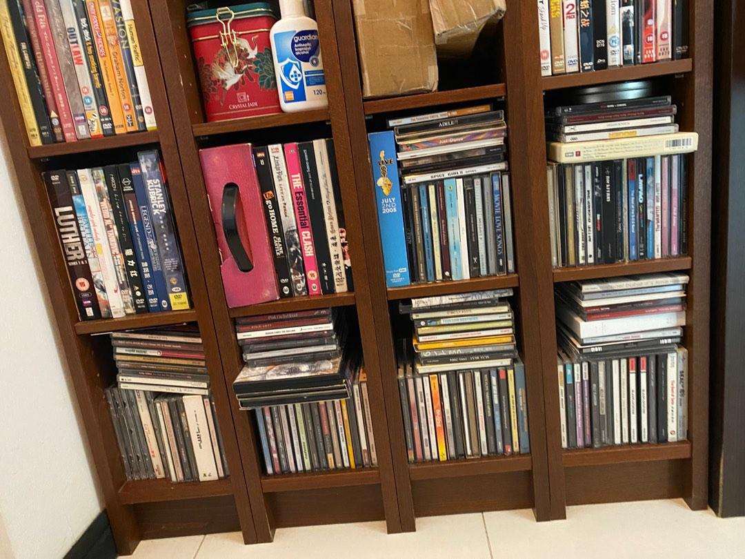 IKEA Billy CD, book shelves, Furniture & Home Living, Furniture