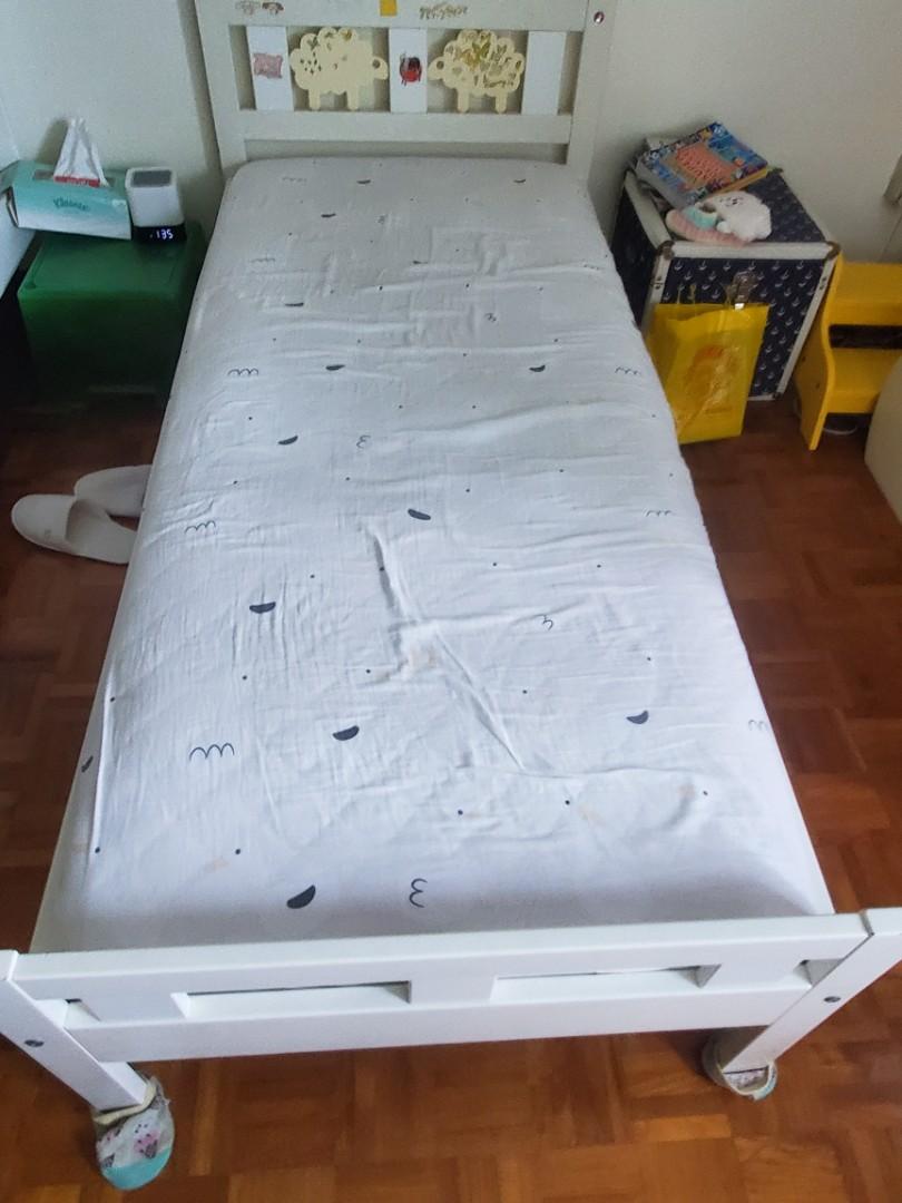 Ikea kritter bed, Furniture & Home Living, Furniture, Bed Frames