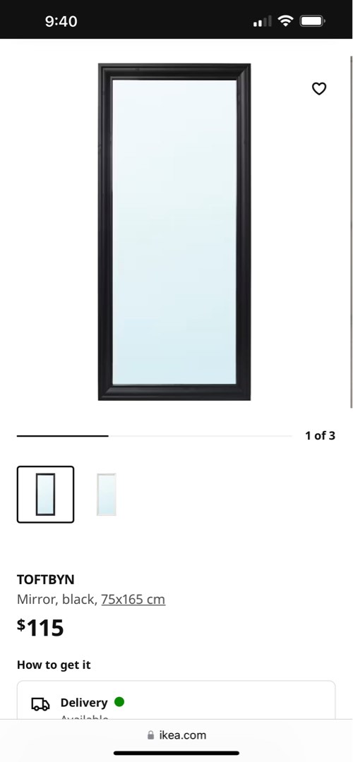 Ikea Mirror, Furniture & Home Living, Home Decor, Wall Decor on Carousell