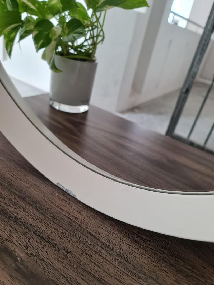 Ikea Mirror Langesund 50mm Diameter., Furniture & Home Living, Home