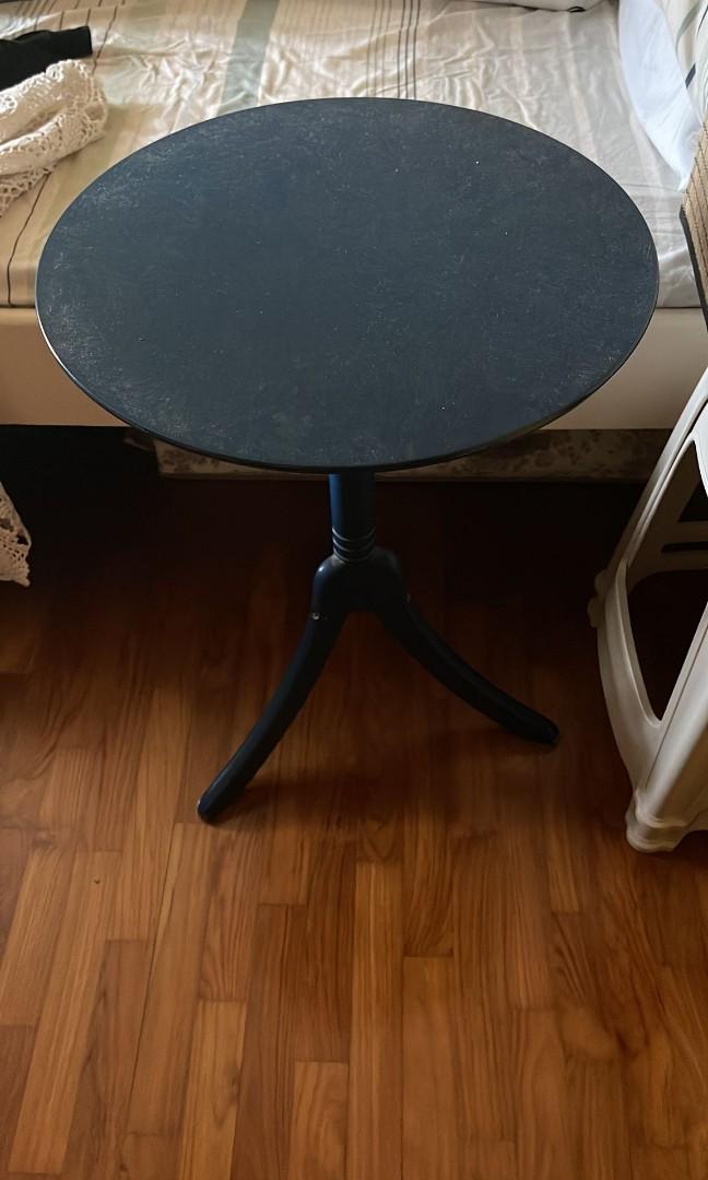Ikea round side table, Furniture & Home Living, Furniture, Tables