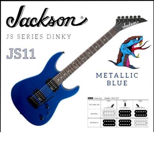 Jackson js11 top dinky metallic blue