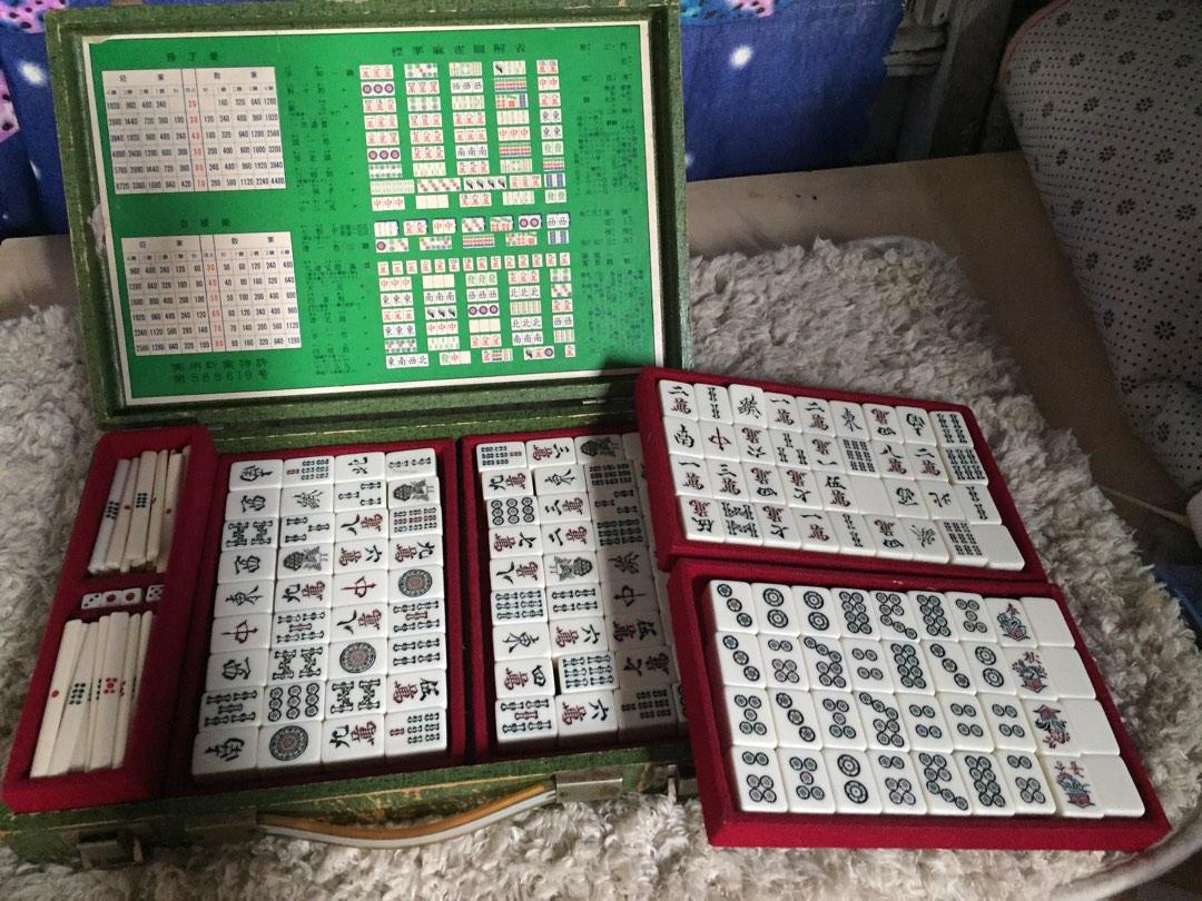 Japan mahjong set (Category: Board Games & Puzzles) located in Valenzuela. Submitted by ad_preloved14 (Listing ID 1189687192, Image 2). Description: Preloved from Japan May scratches ang box Ganda po sa personal Medyo Maliit lang po.