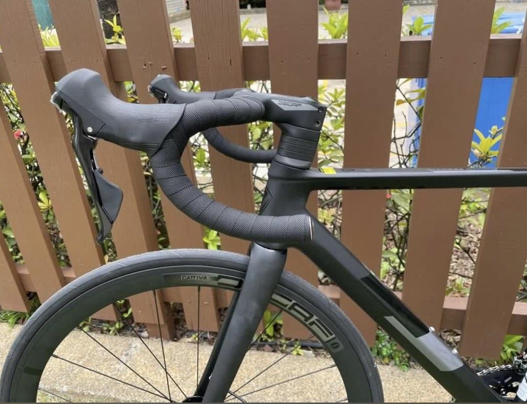 JAVA VESUVIO CARBON ROADBIKE Mechanical disc brake with Integrated ...