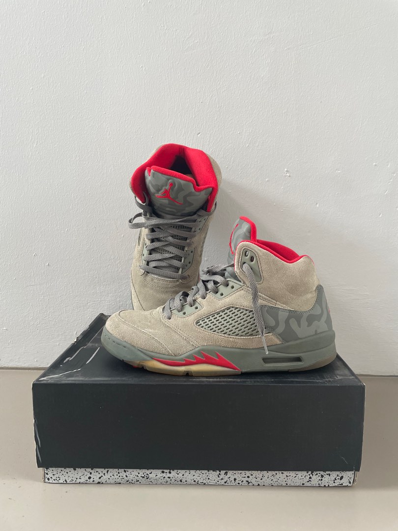 Dark stucco clearance jordan 5
