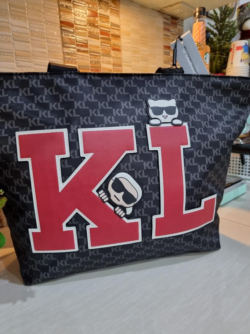 Karl Lagerfeld Nylon Tote Bag., Women's Fashion, Bags & Wallets, Tote