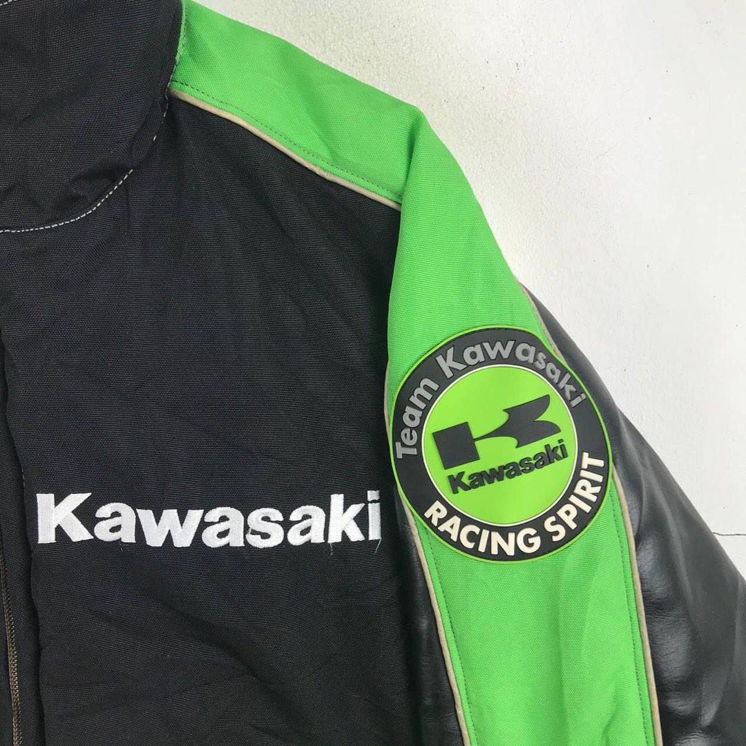 Kawasaki original Equipment Kushitani Motorcycle Rider Jacket, Men's ...