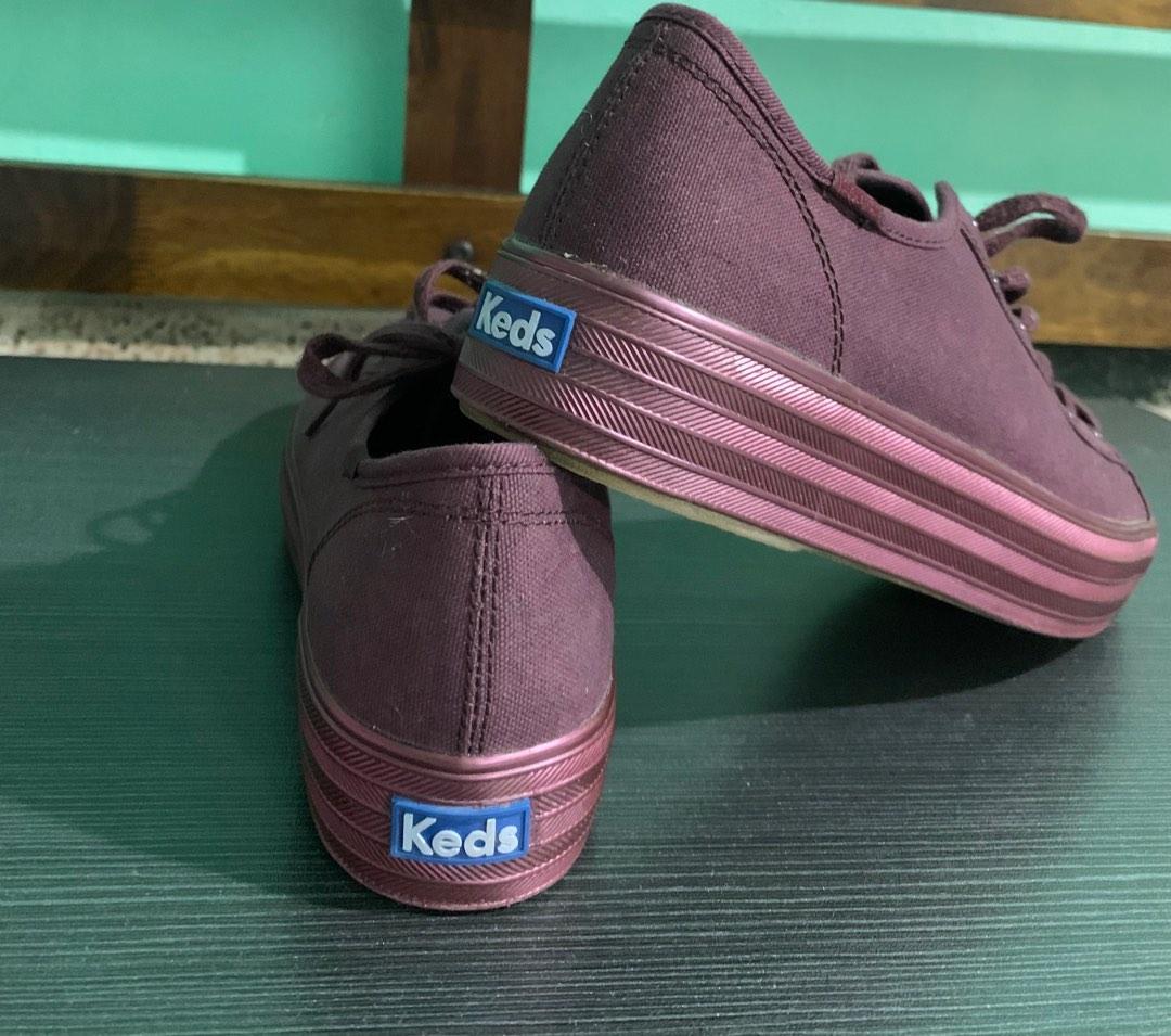 Keds triple shimmer online mauve
