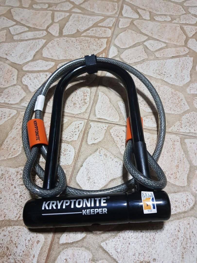Kryptonite keeper u lock top