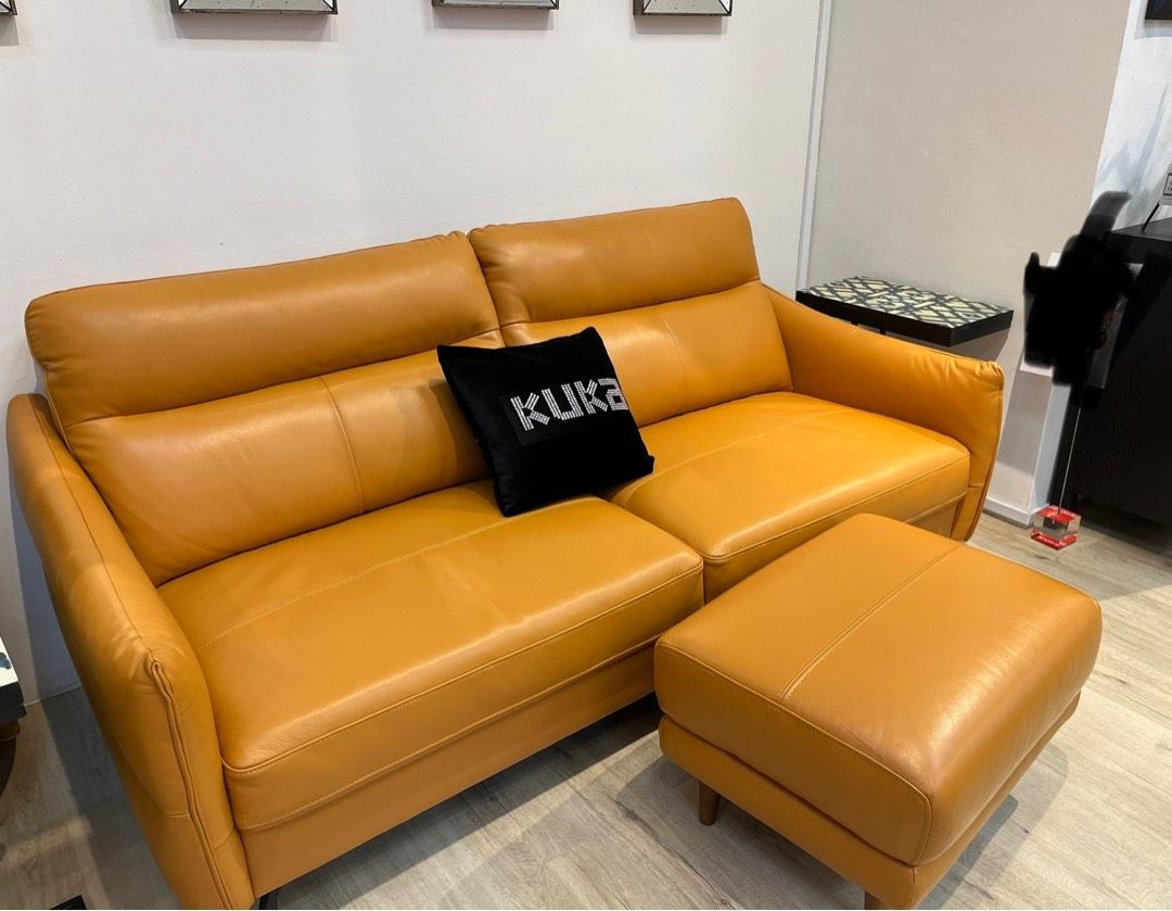 Kuka/picket and rail new sofa (with delivery and disposal) fast deal