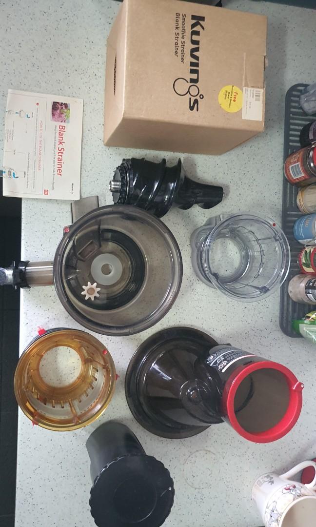 Kuvings juicer parts to sell, TV & Home Appliances, Kitchen Appliances