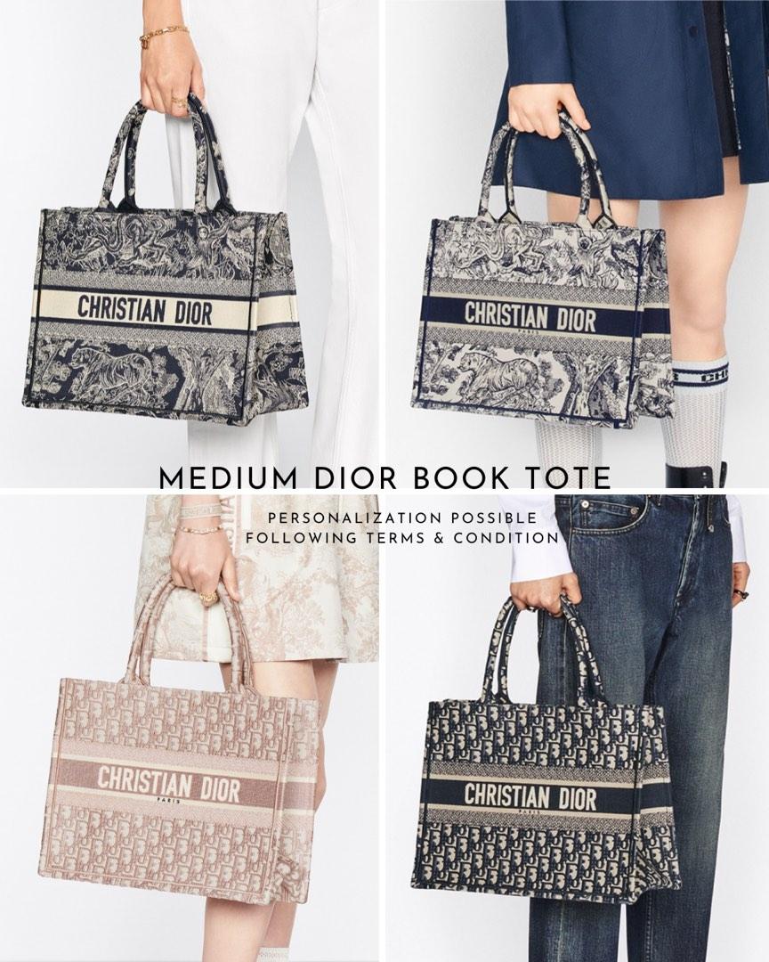 DIOR MEDIUM BOOK TOTE REVIEW All You NEED To Know  Pros  Cons Wear   Tear What Fits Mod Shots  YouTube