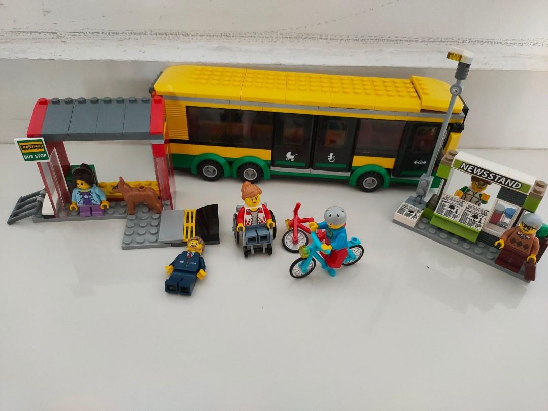 Lego city bus shop station 60154 instructions