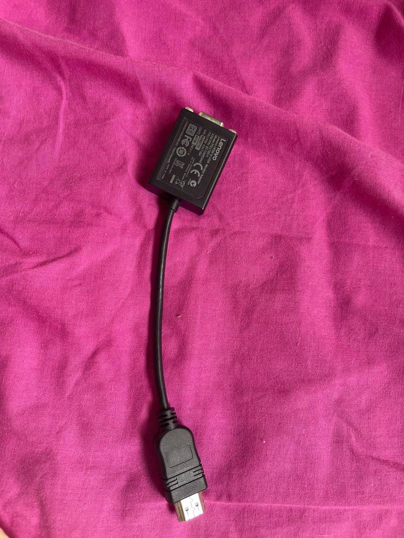Lenovo hdmi to vga adapter, Computers & Tech, Parts & Accessories