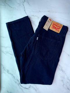 Levi’s 502 regular taper Corduroy jeans Navy : 32x30, 32x32, 33x30 & 36x32