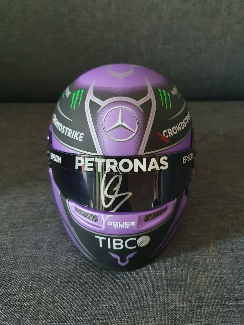 LEWIS HAMILTON SIGNED 1:2 Scale Helmet, Hobbies & Toys, Collectibles