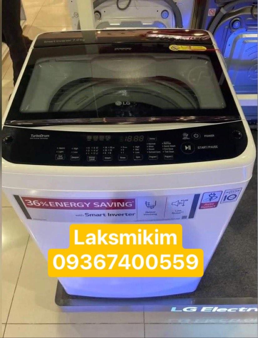 Lg top load washing machine fully automatic smart inverter 7kg t2107s2w