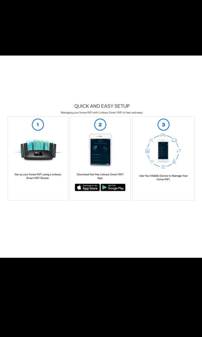 Linksys EA7500 Router, Computers & Tech, Parts & Accessories