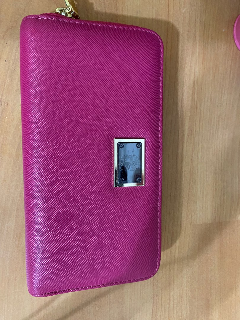 Long Pink Wallet, Women's Fashion, Bags & Wallets, Wallets & Card