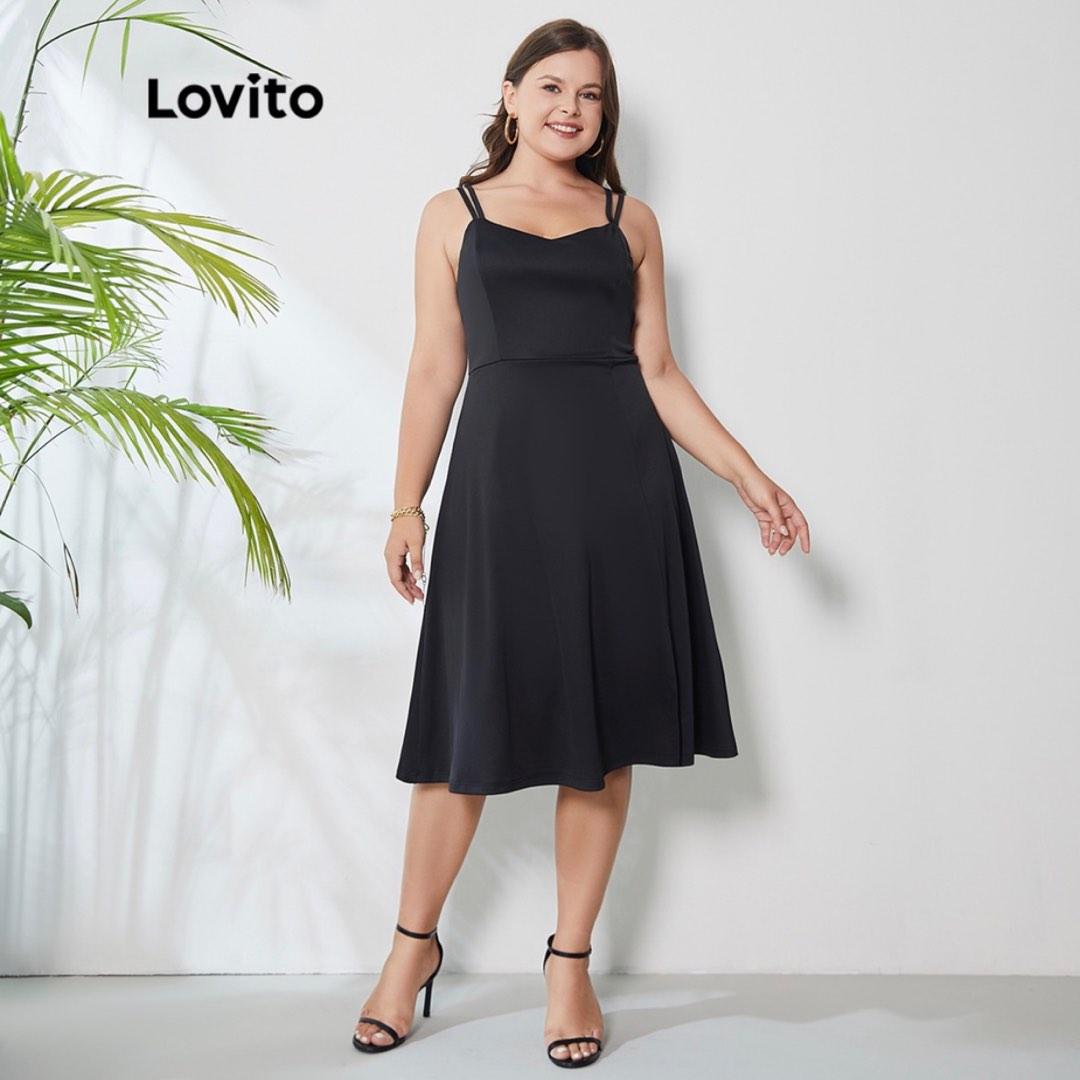 Plain black clearance cami dress