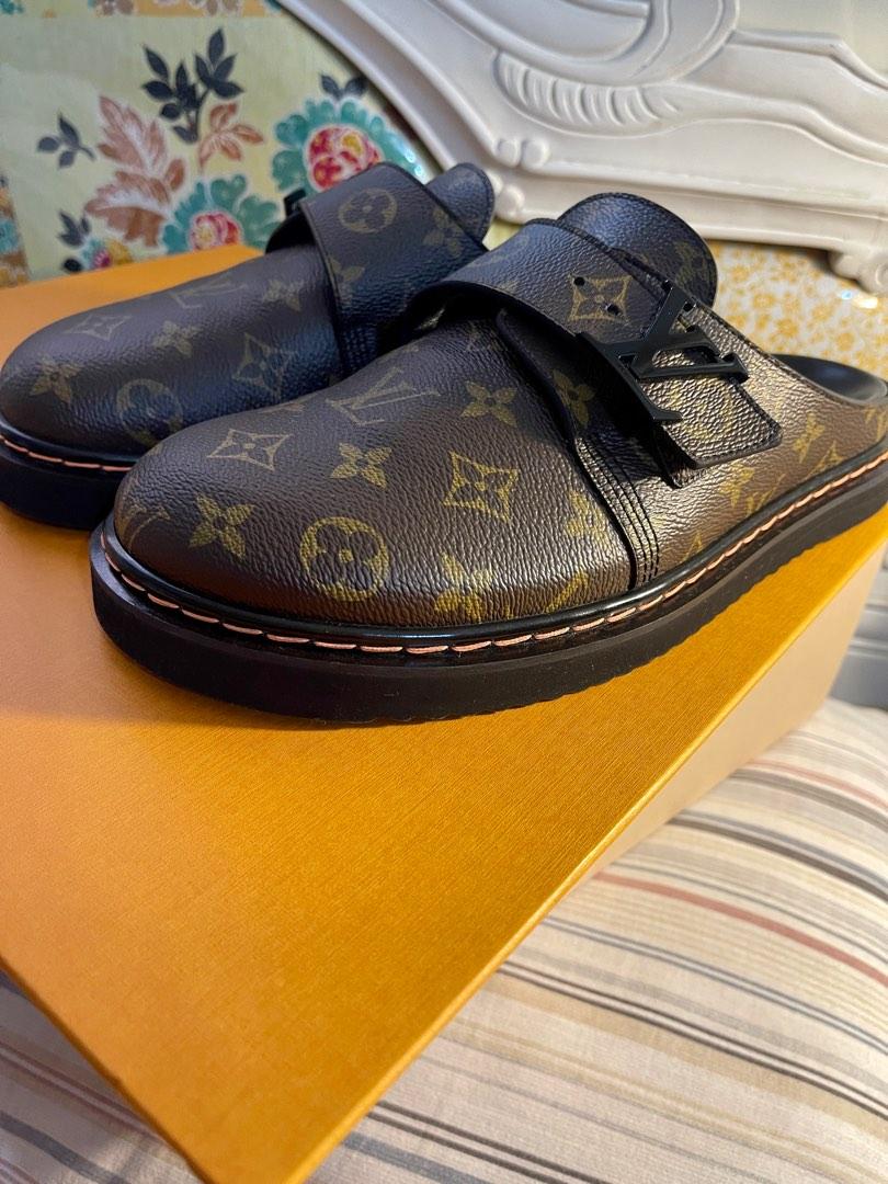 Louis Vuitton Monogram LV Easy Mule Slip On Shoes (Size 12 US)