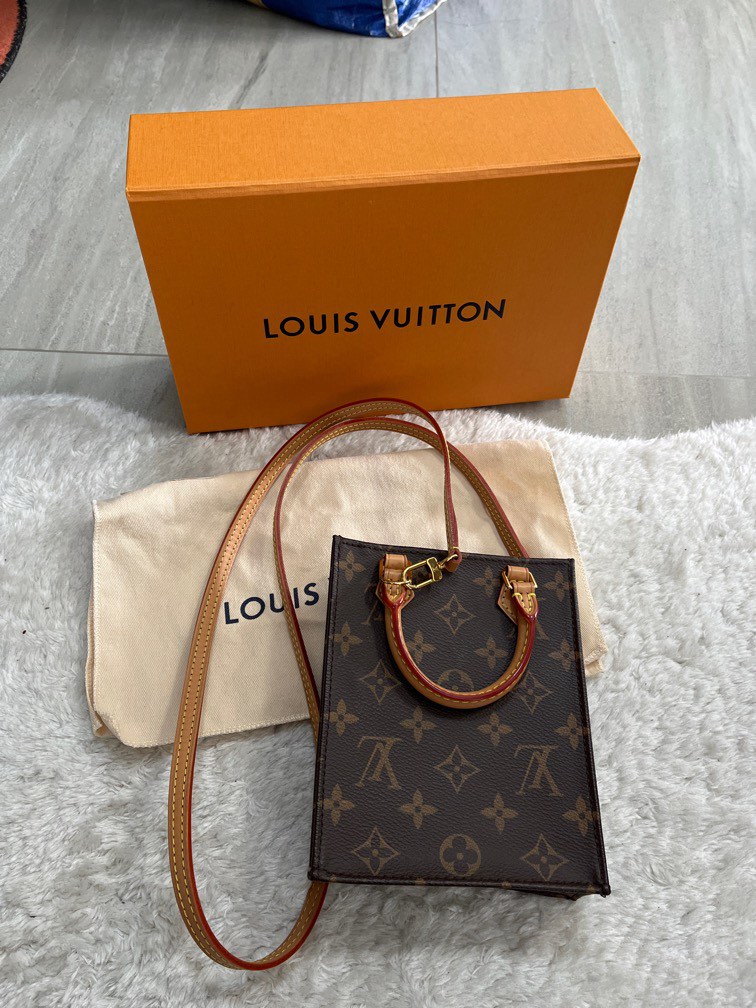 LV petit sac plat, Luxury, Bags & Wallets on Carousell