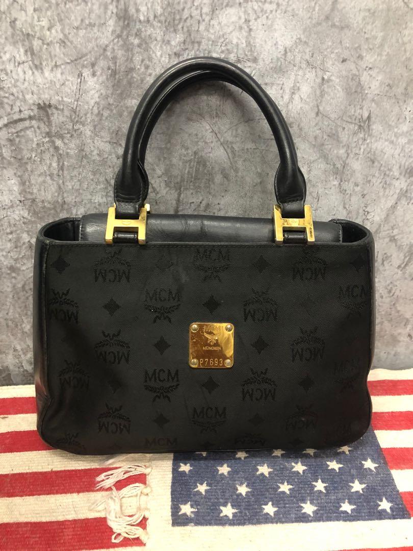 MCM Mini Hand Carry Bag Luxury Bags Wallets on Carousell