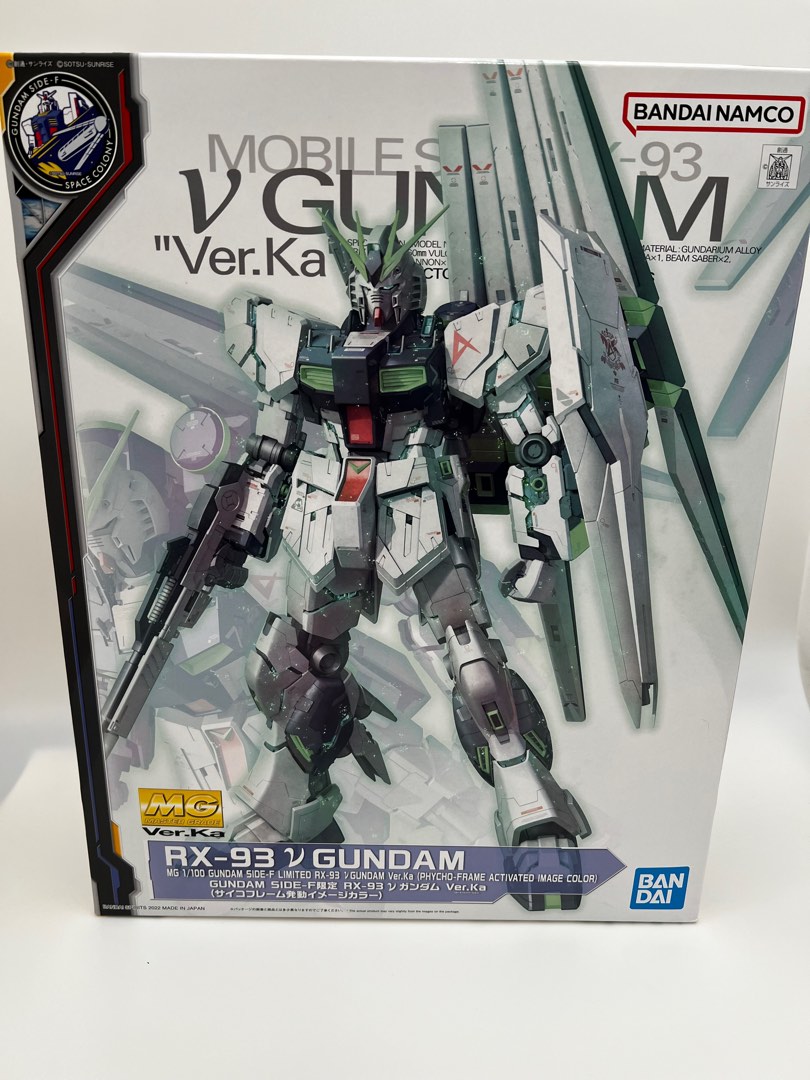 売上最安値 【GUNDAM SIDE-F限定】 RX-93 νガンダムVer.Ka - おもちゃ