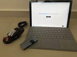 Microsoft Surface Pro 6 with keyboard and New Pen.