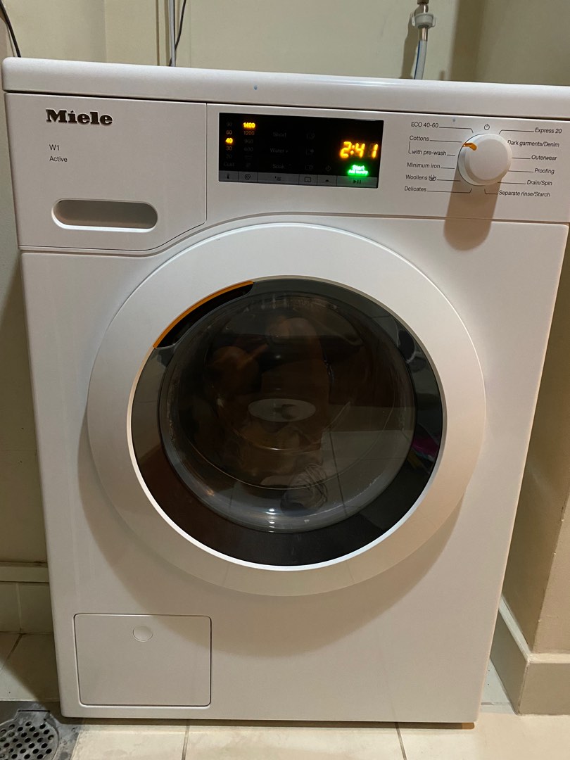 Miele front loading washing machine, TV & Home Appliances, Washing