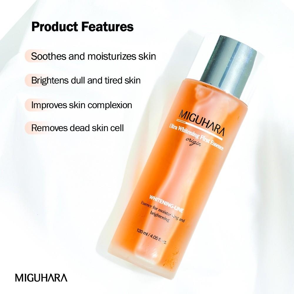 [Last 2units]MIGUHARA Ultra Whitening First Essence Origin 120ml ...