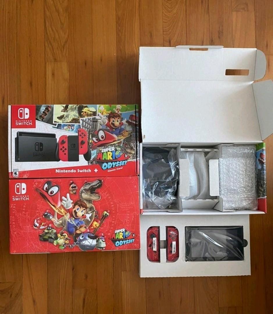 Nintendo Moded Modded Nintendo Switch (Mario Edition), Video Gaming, Video Games ...