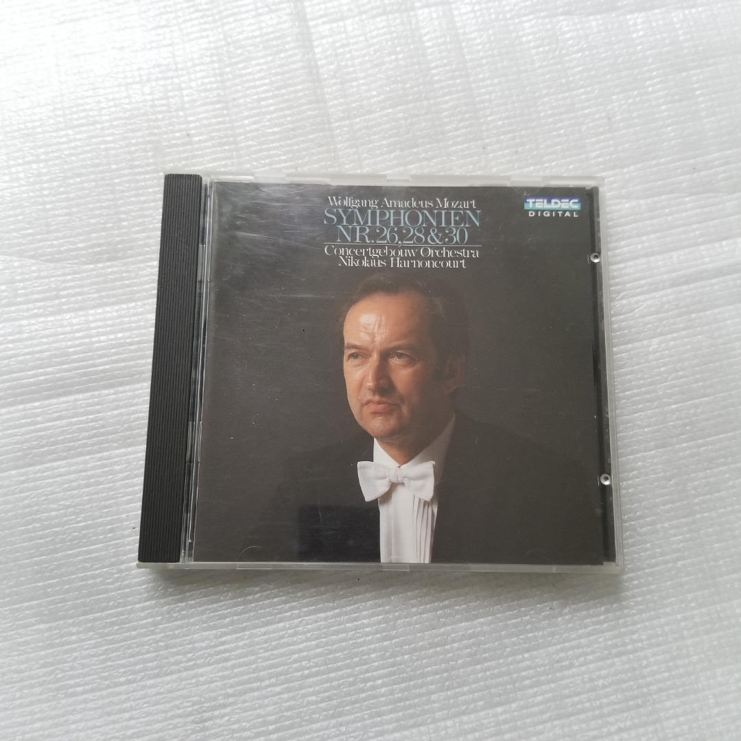 Mozart - Symphonies Nos. 26, 28 & 30 (Harnoncourt, Teldec西德版