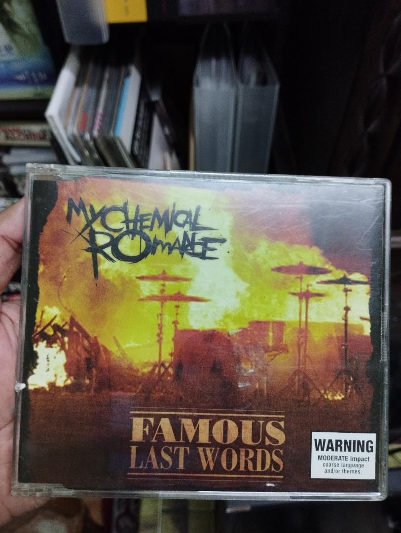 My chemical romance famous last words cd single Hobbies Toys Music