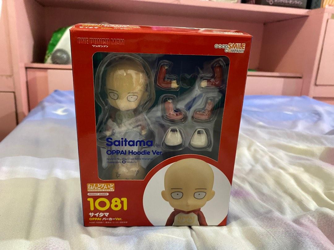 Nendoroid 1081 - Saitama: OPPAI Hoodie Ver. [WonFest Exclusive], Hobbies u0026  Toys, Toys u0026 Games on Carousell