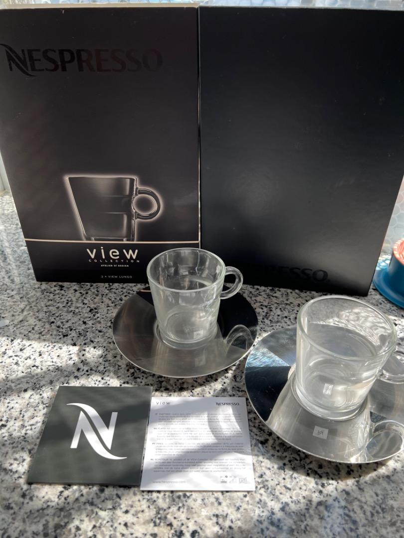 Nespresso View collection 2 View Lungo Cups 2 Saucers Carousell