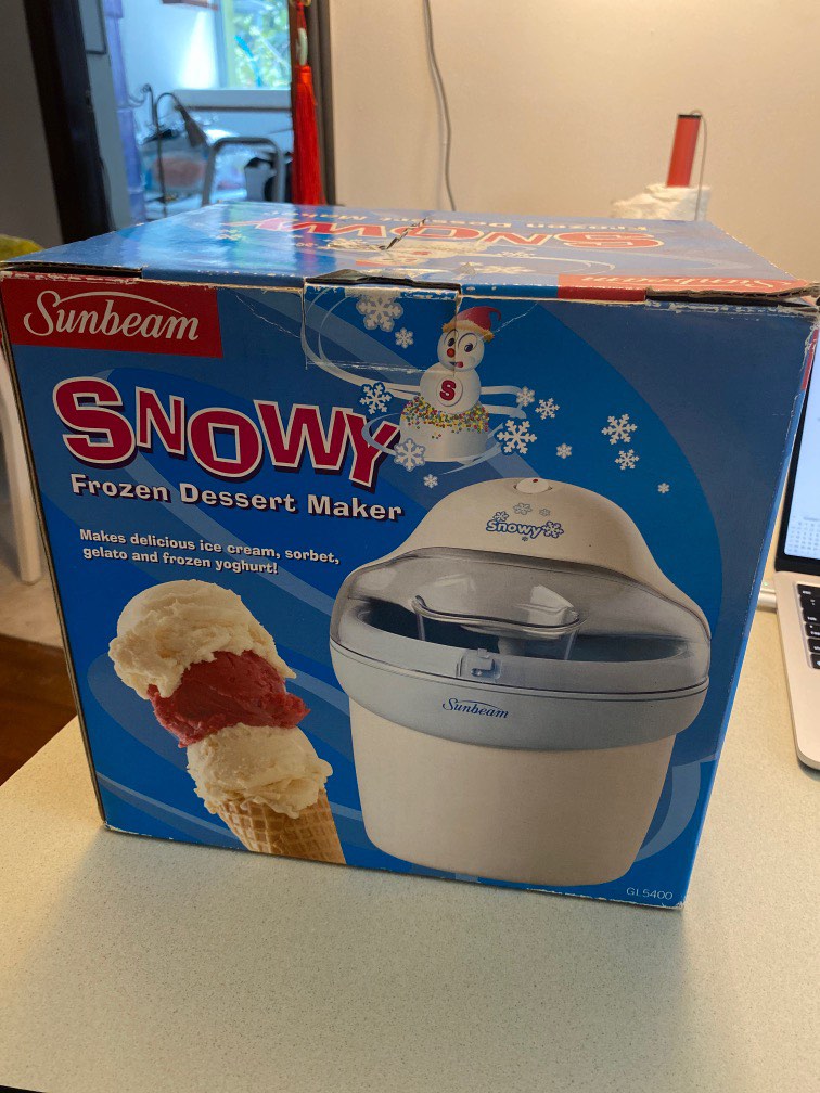Sunbeam frozen dessert maker online