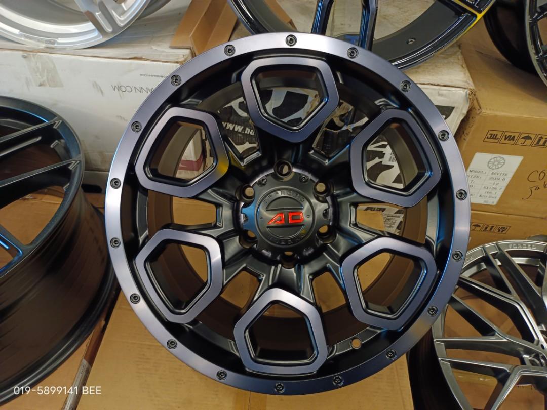 NEW SPORT RIM 18 INCH 4X4 TRITON DMAX BT50 RANGER HILUX, Auto ...