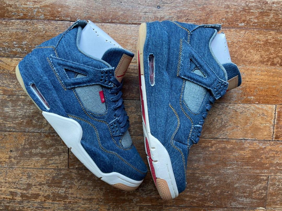 Nike air Jordan 4 Levi s size 10 uk 9 Men s Fashion Footwear