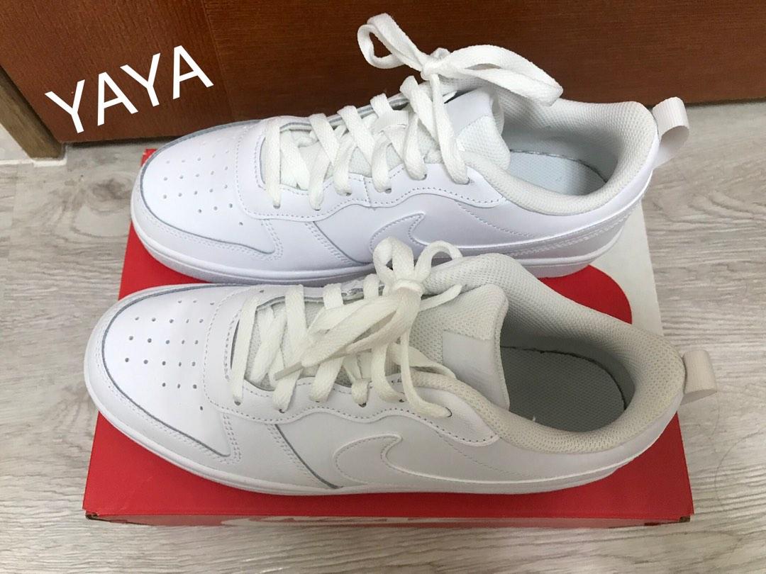 WHITE NIKE COURT BOROUGH LOW Gem 50 OFF skyhouse.md