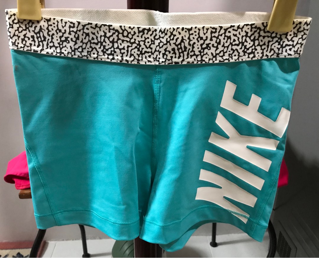 womens patterned nike pro shorts