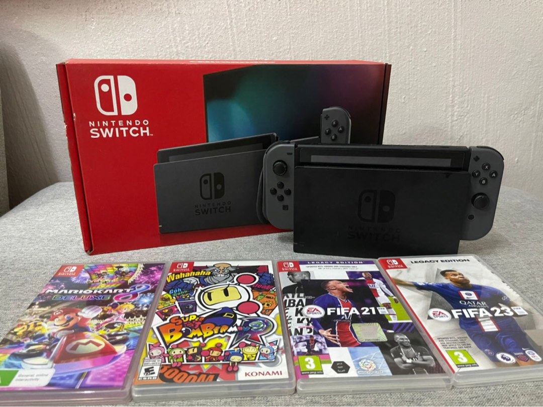 Nintendo Switch GEN 2 V2, Video Gaming, Video Games, Nintendo on Carousell