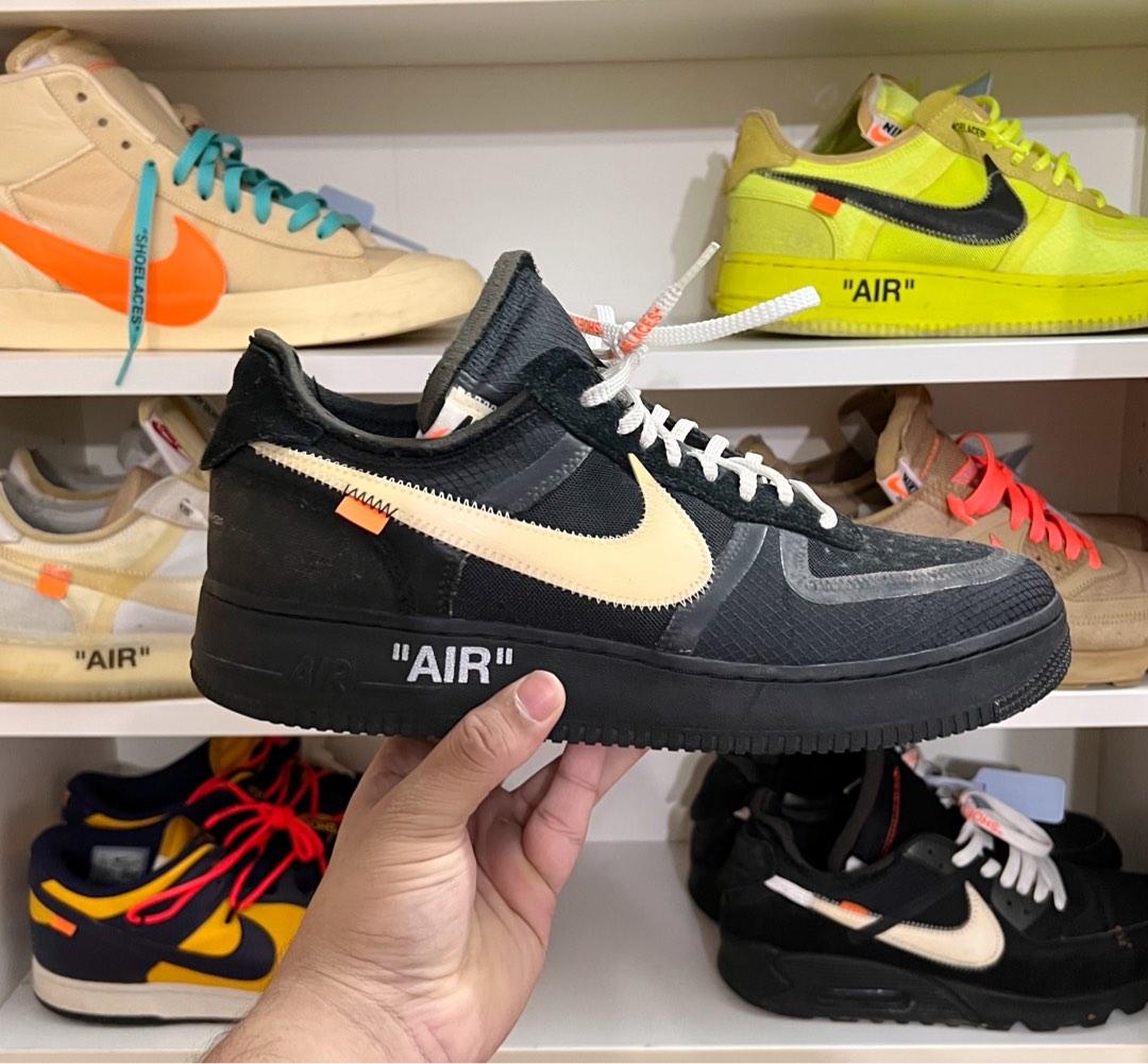 Off White 'ICA' Airforce 1, Men's Fashion, Footwear, Sneakers on Carousell