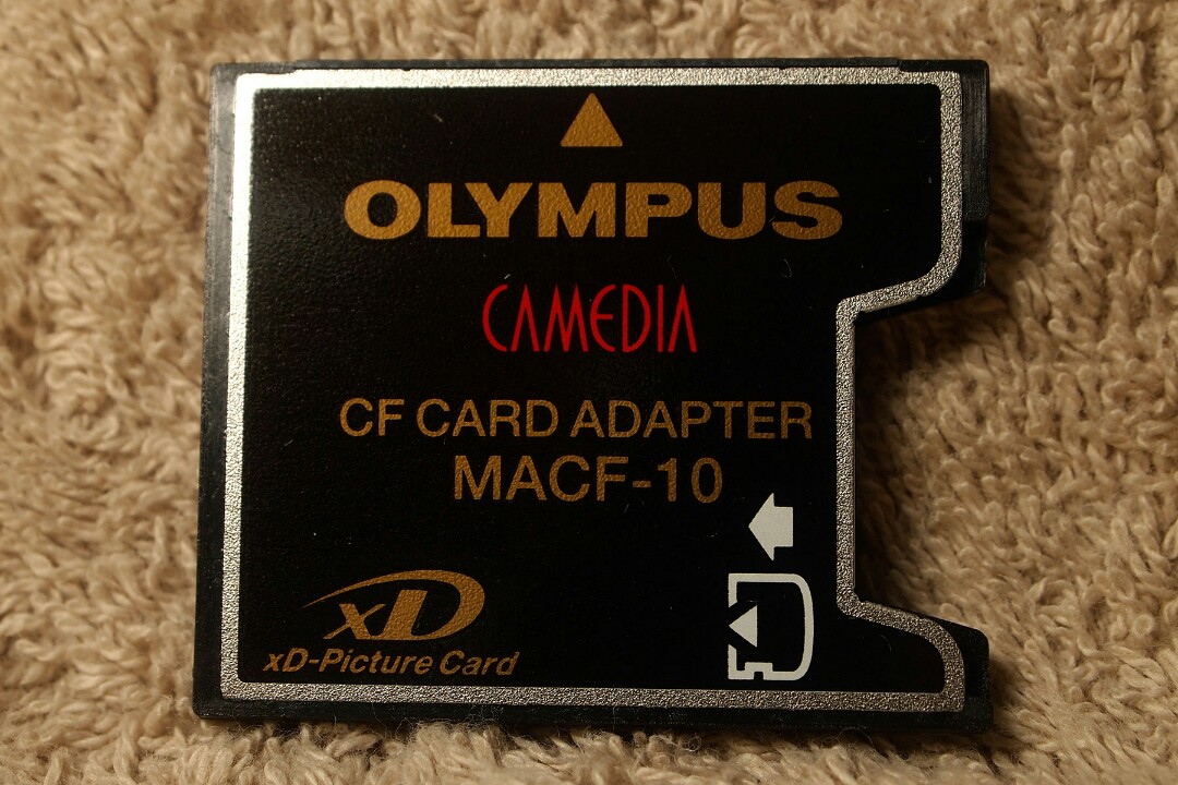 Olympus Camedia XD Card To CF Card Adapter, Photography, Cameras on